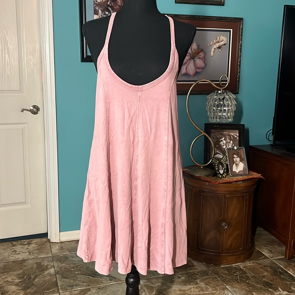 BDG size S/P rose cover-all dress.